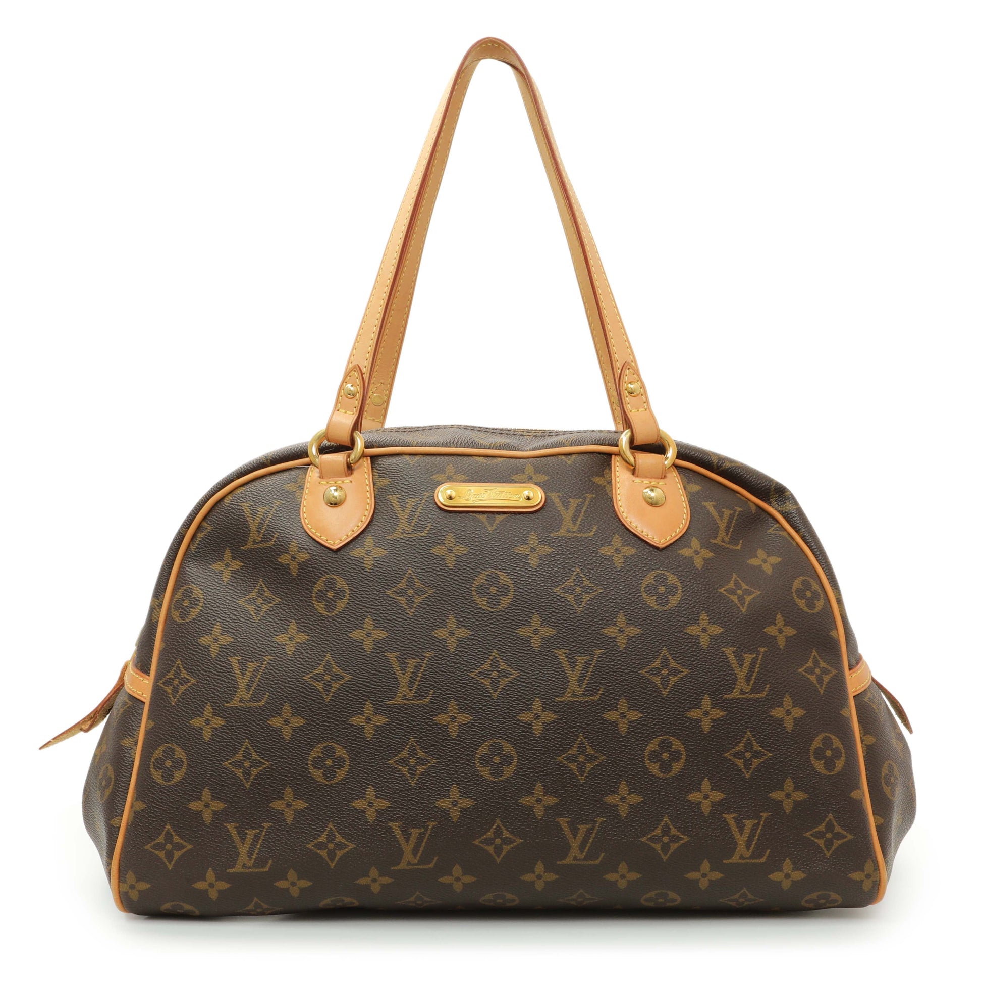 Exclusive Louis Vuitton Monogram Montorgueil GM — Front View
