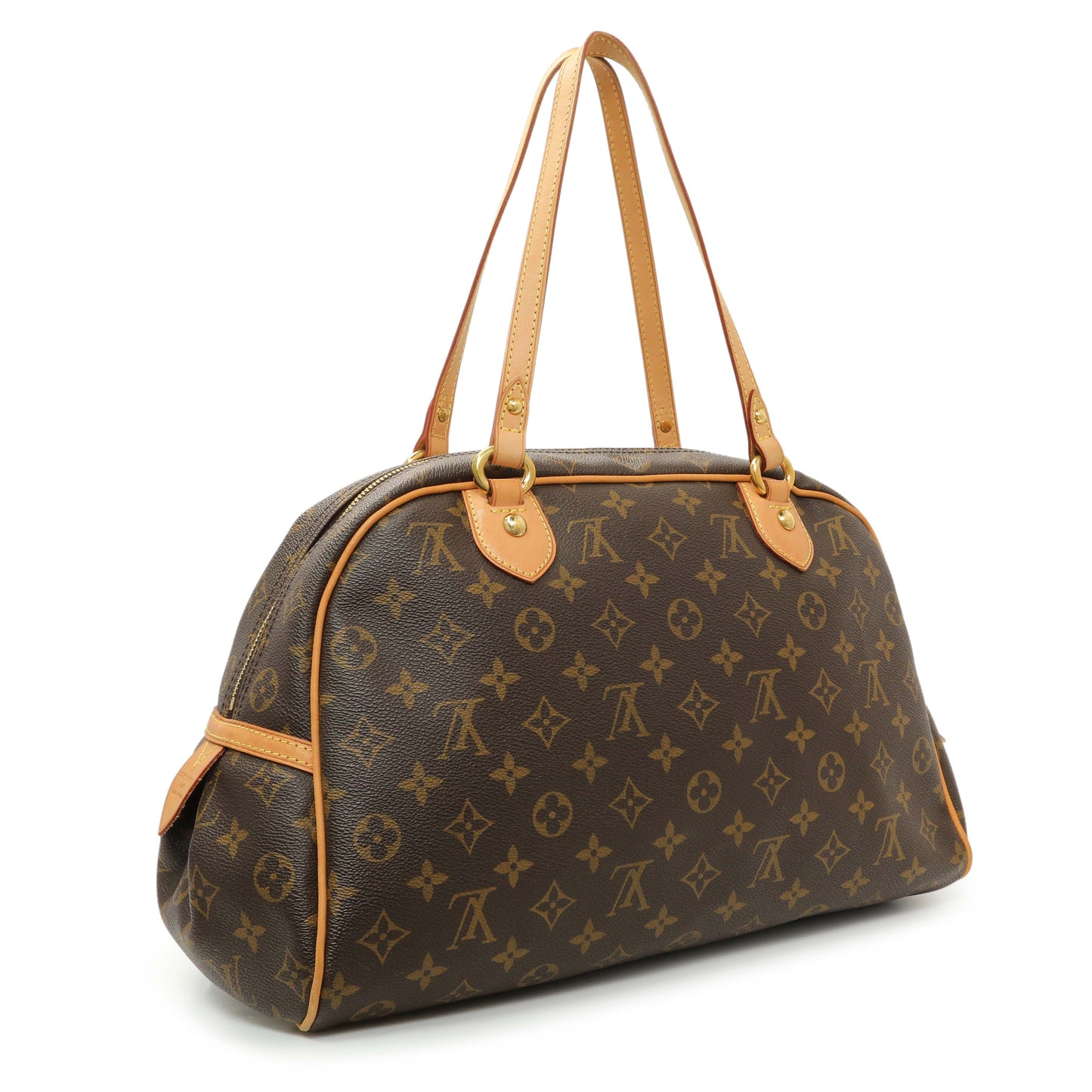 Exclusive Louis Vuitton Monogram Montorgueil GM — Side View