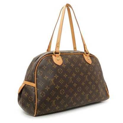 Exclusive Louis Vuitton Monogram Montorgueil GM — Side View