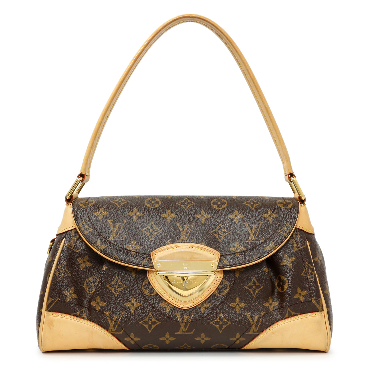 Exclusive Louis Vuitton Monogram Beverly MM — Front View