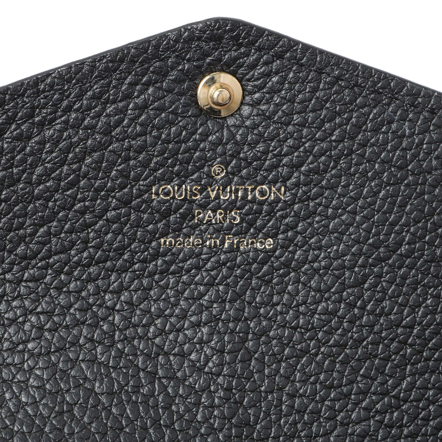 Exclusive Louis Vuitton Black Monogram Empreinte Sarah Wallet — Alternate View 12
