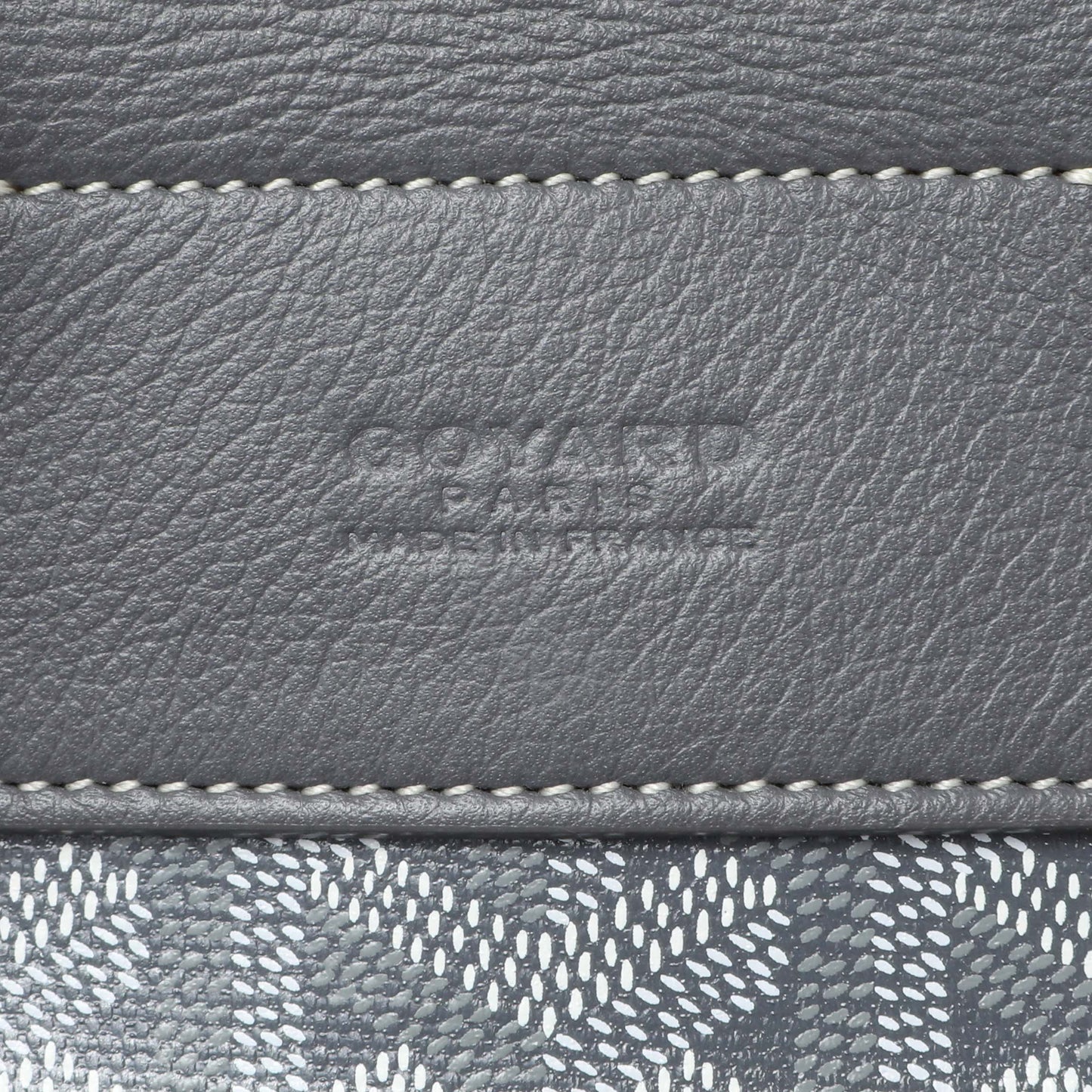 Exclusive Goyard Grey Goyardine Calfskin Mini Alpin Backpack — Alternate View 9