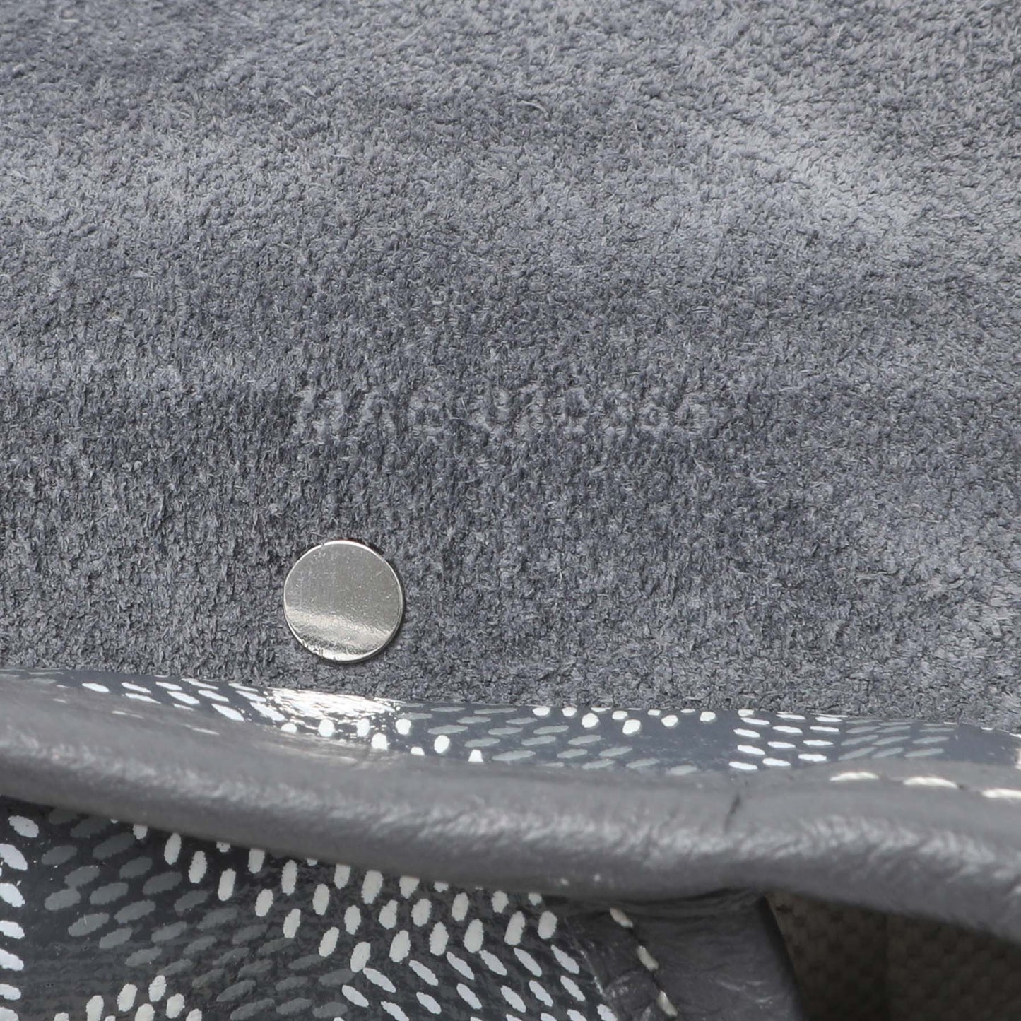 Exclusive Goyard Grey Goyardine Calfskin Mini Alpin Backpack — Alternate View 10