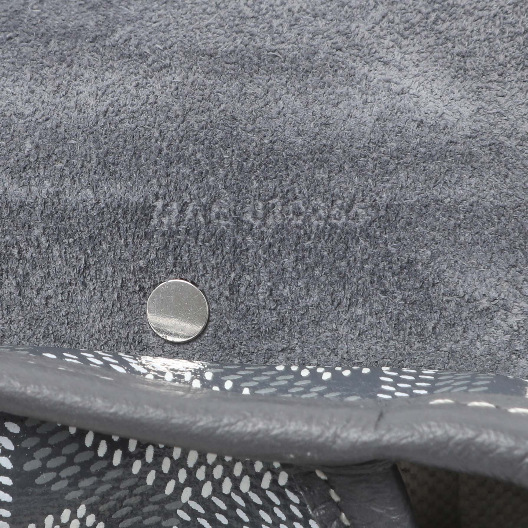 Exclusive Goyard Grey Goyardine Calfskin Mini Alpin Backpack — Alternate View 10