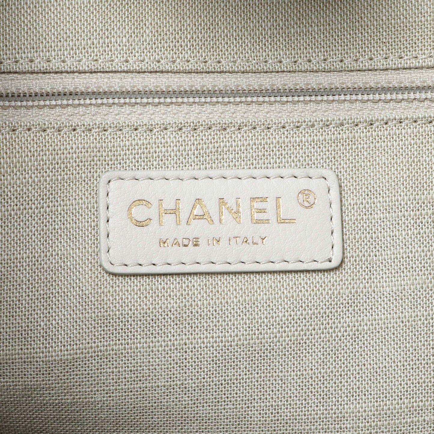 Exclusive Chanel Black Mixed Fibers Medium Deauville Tote — Alternate View 9