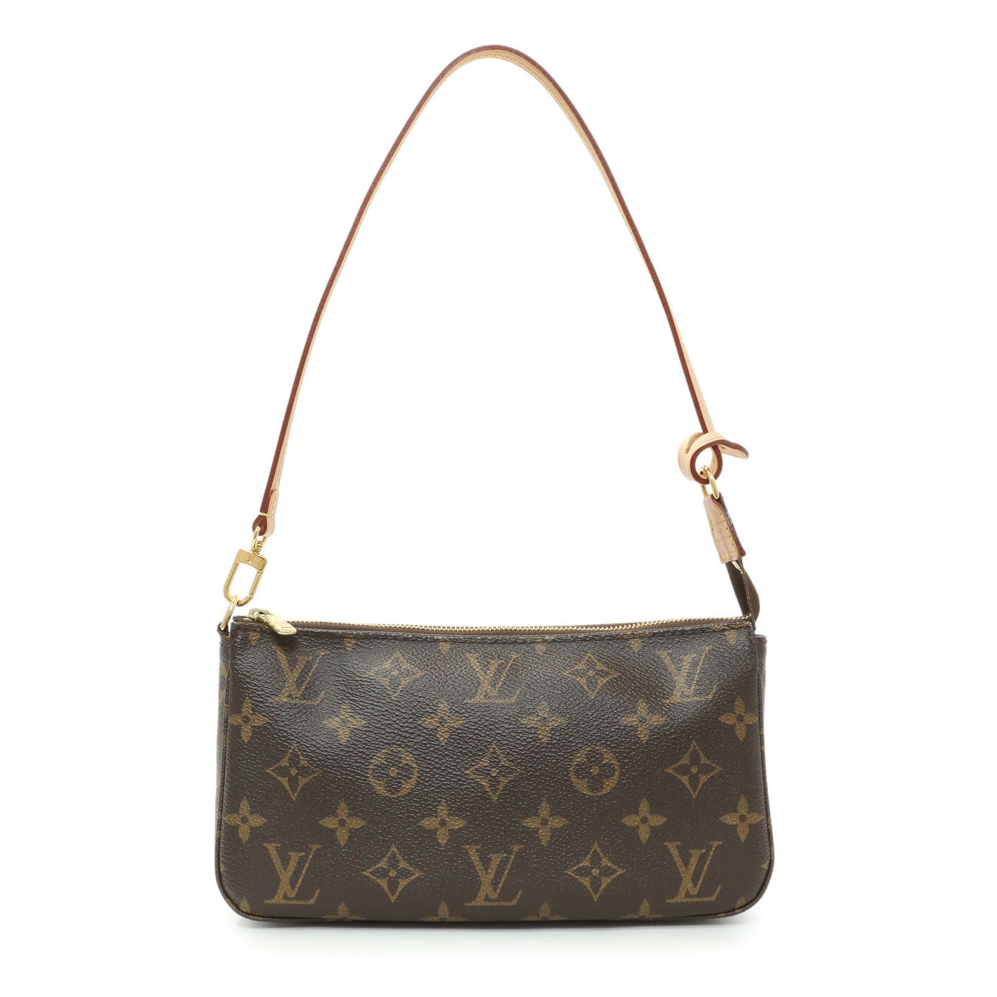 Exclusive Louis Vuitton Monogram Pochette Accessories — Front View