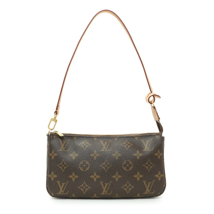 Exclusive Louis Vuitton Monogram Pochette Accessories — Front View
