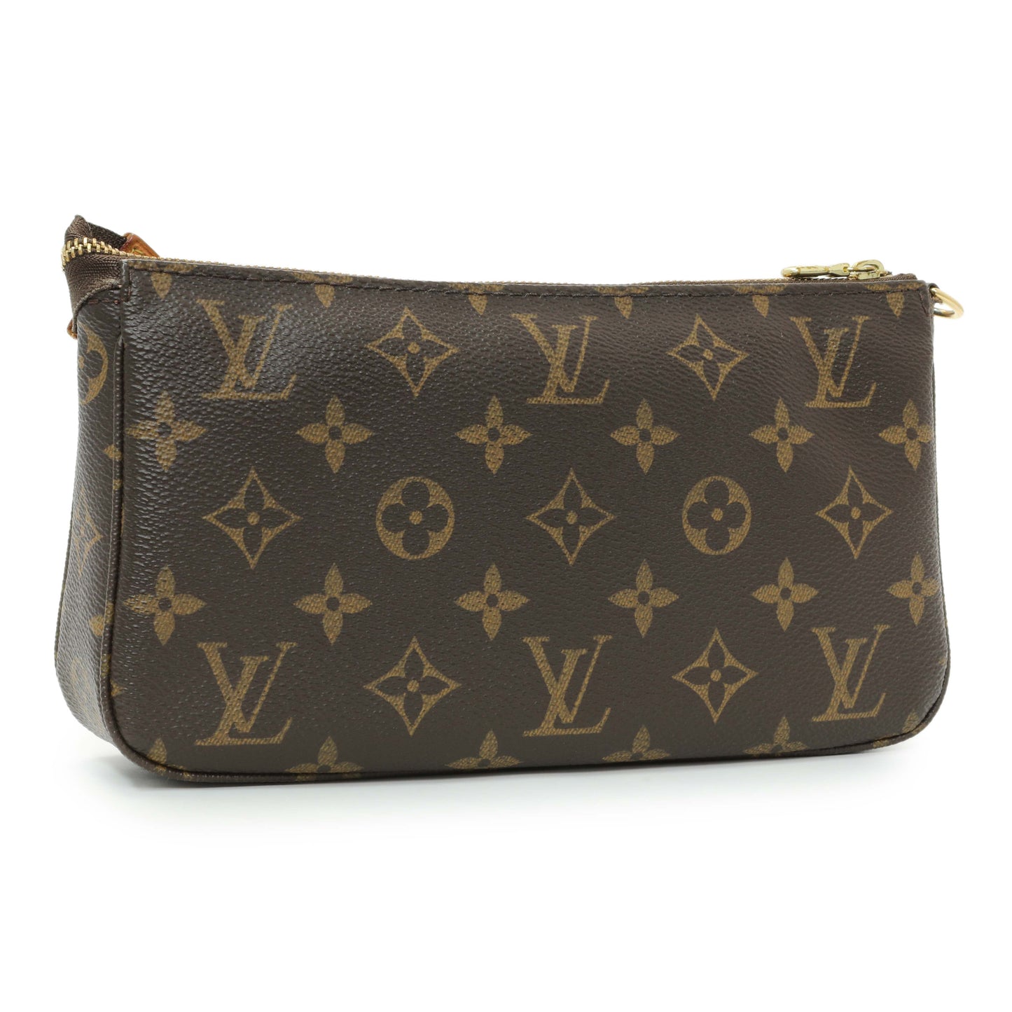 Exclusive Louis Vuitton Monogram Pochette Accessories — Side View