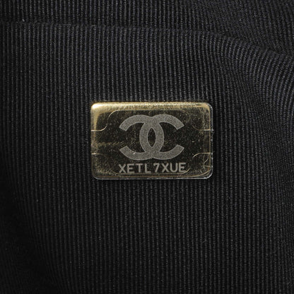 Exclusive Chanel Black Lambskin Mini Bowling Bag — Lifestyle View