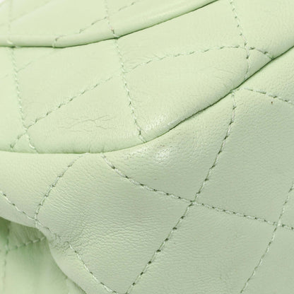 Exclusive Chanel Green Quilted Lambskin Mini Pearl Crush Rectangular Flap — Alternate View 7