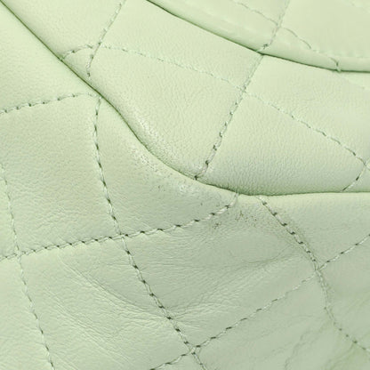 Exclusive Chanel Green Quilted Lambskin Mini Pearl Crush Rectangular Flap — Alternate View 8