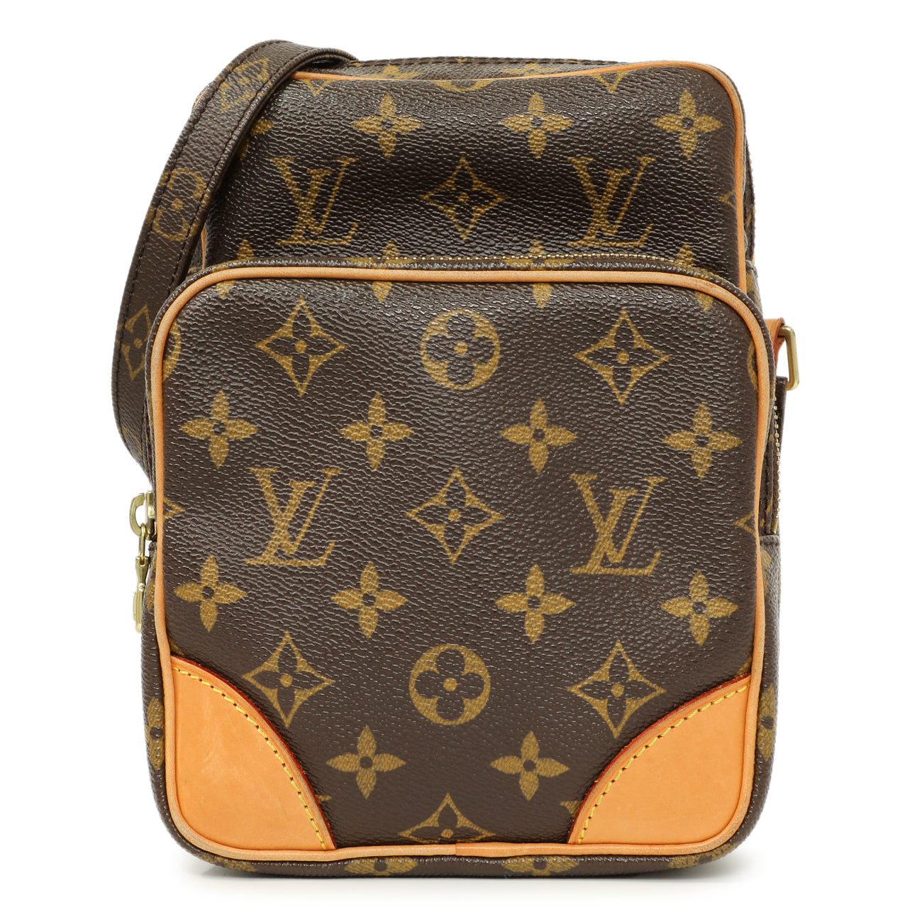Exclusive Louis Vuitton Monogram Amazone Shoulder Bag — Front View