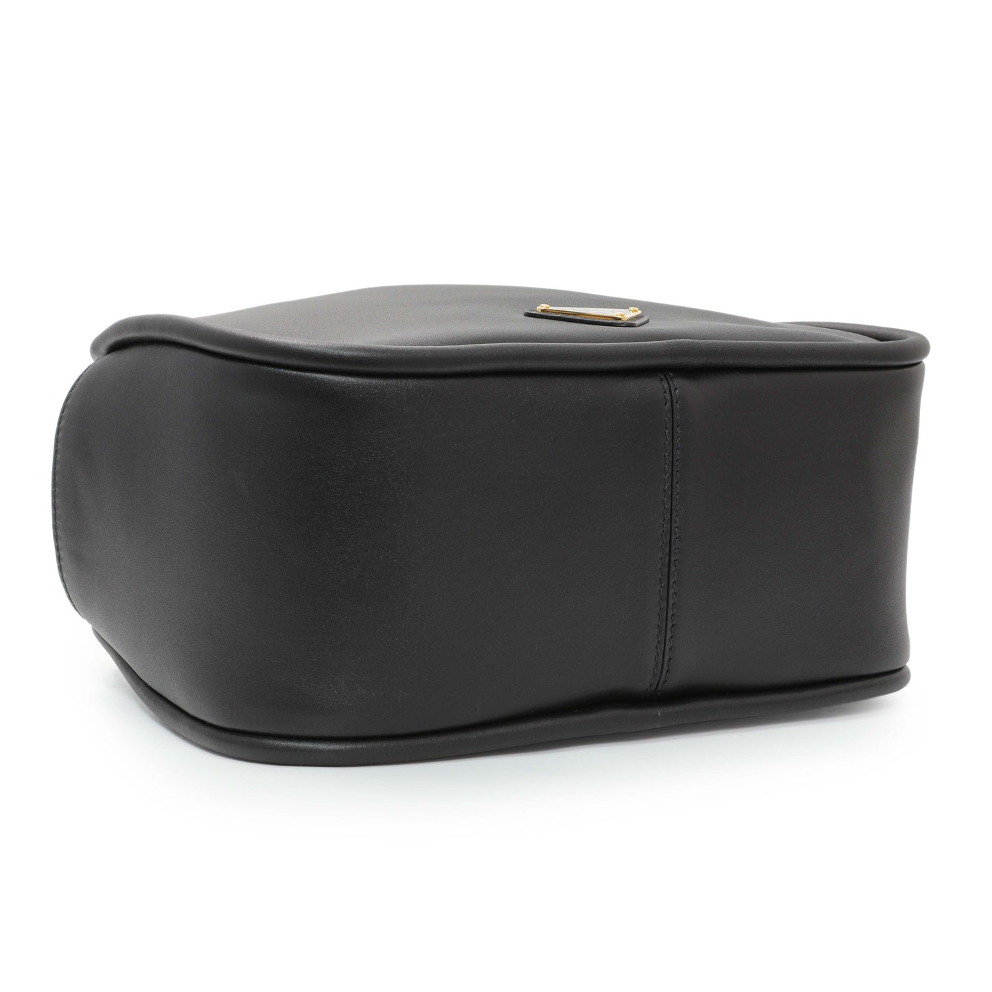 Exclusive Prada Black Calfskin Darling Shoulder Bag — Back View