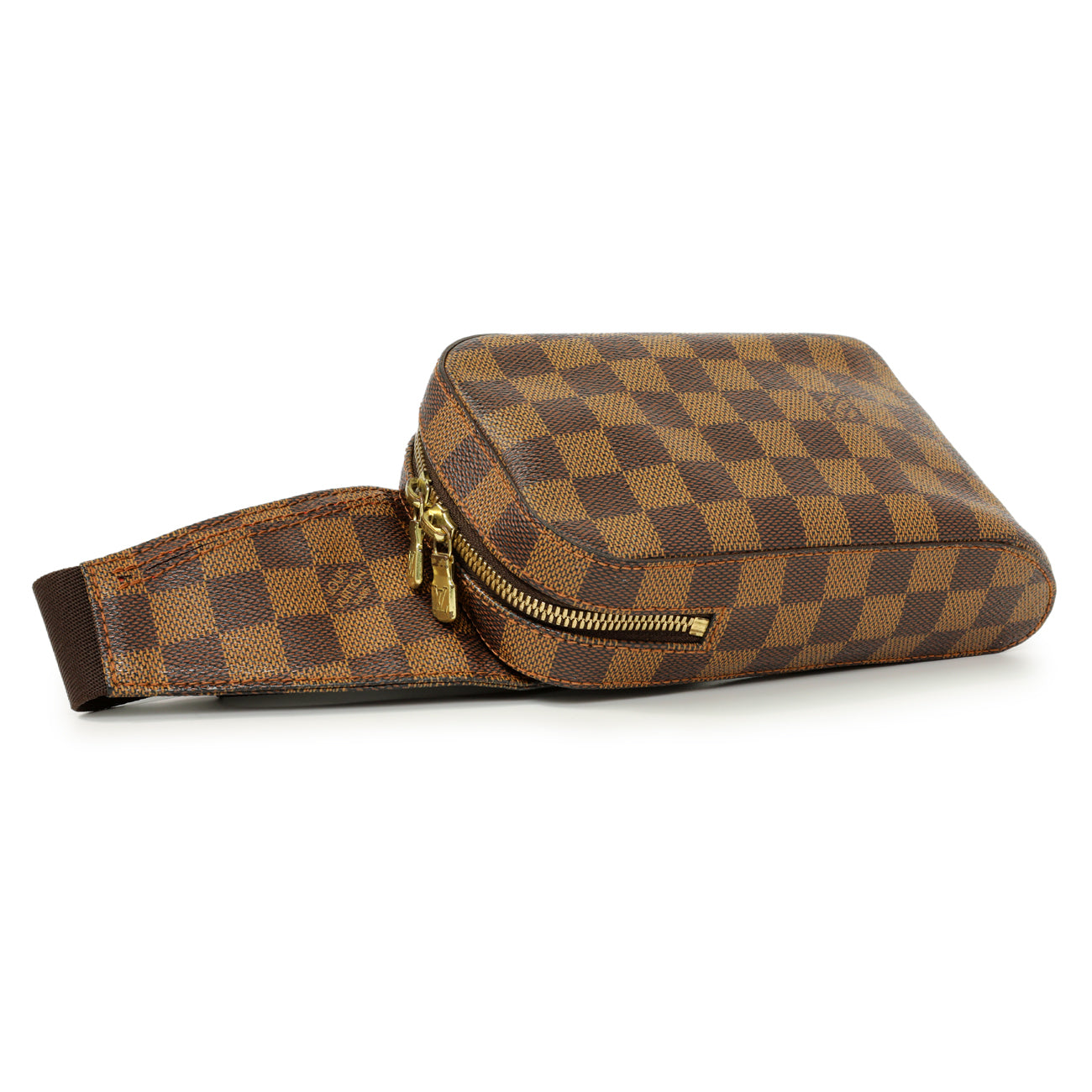 Exclusive Louis Vuitton Damier Ebene Geronimos — Back View