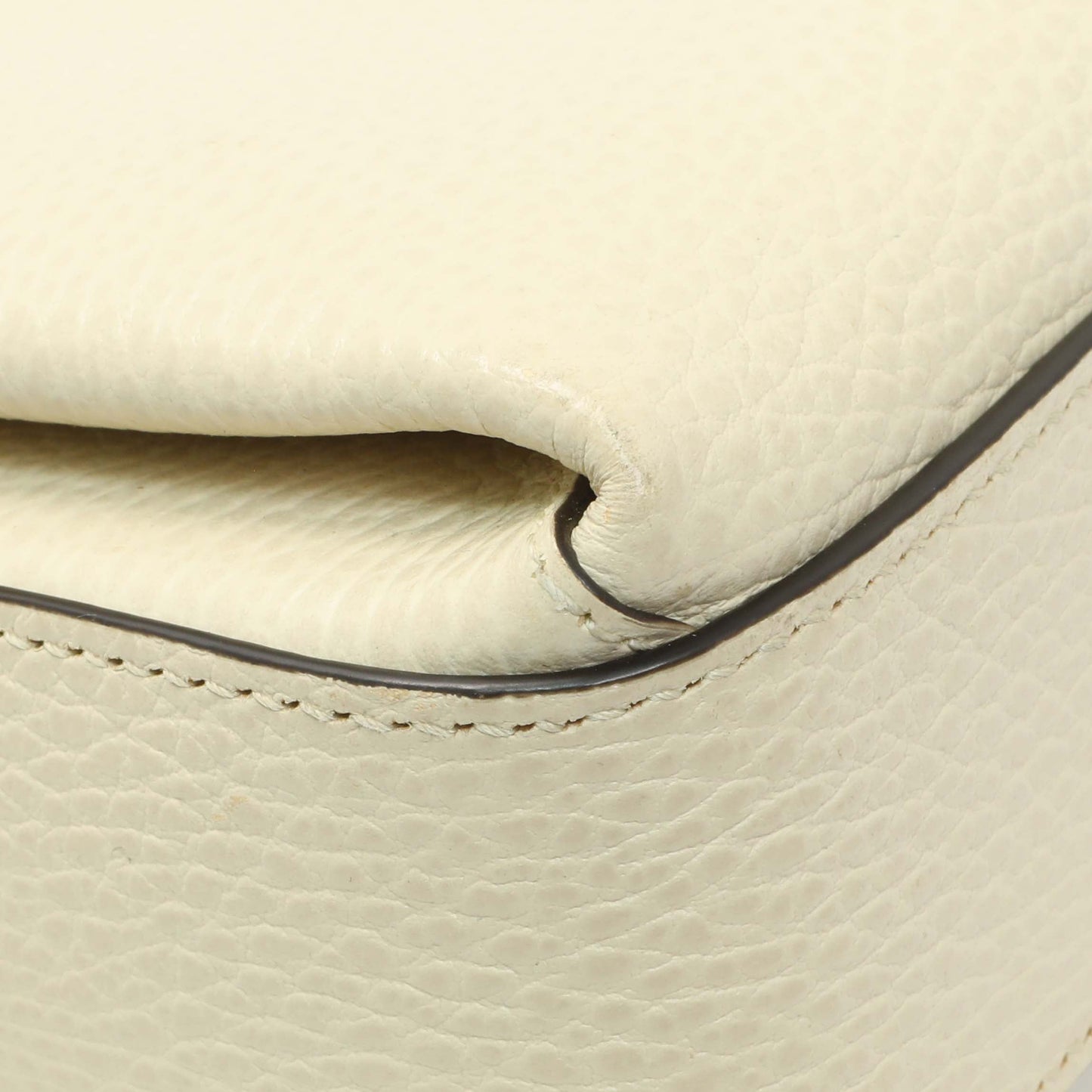Exclusive Gucci Mystic White Calfskin Interlocking G Crossbody Bag — Lifestyle View