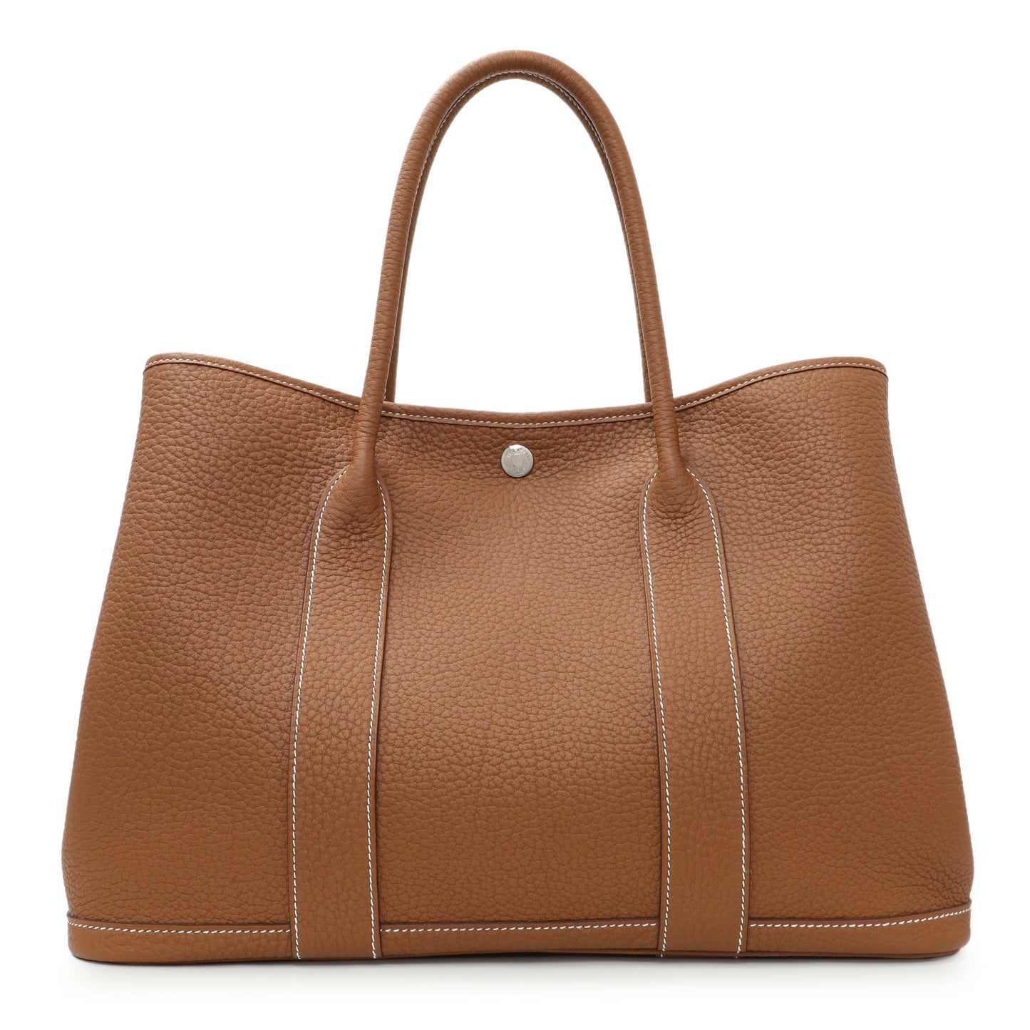 Exclusive Hermes Gold Negonda Garden Party 36 — Front View