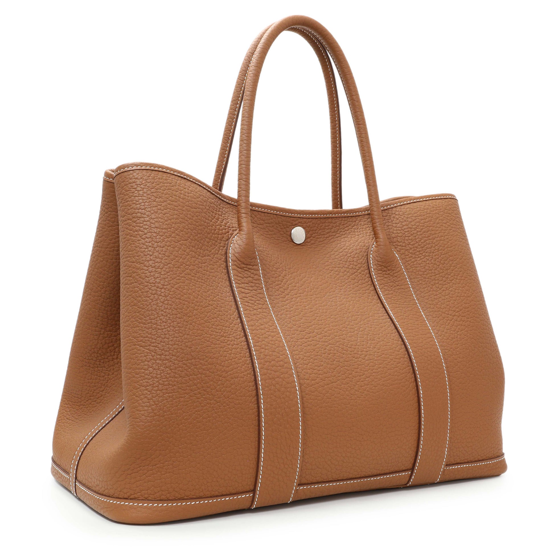 Exclusive Hermes Gold Negonda Garden Party 36 — Side View