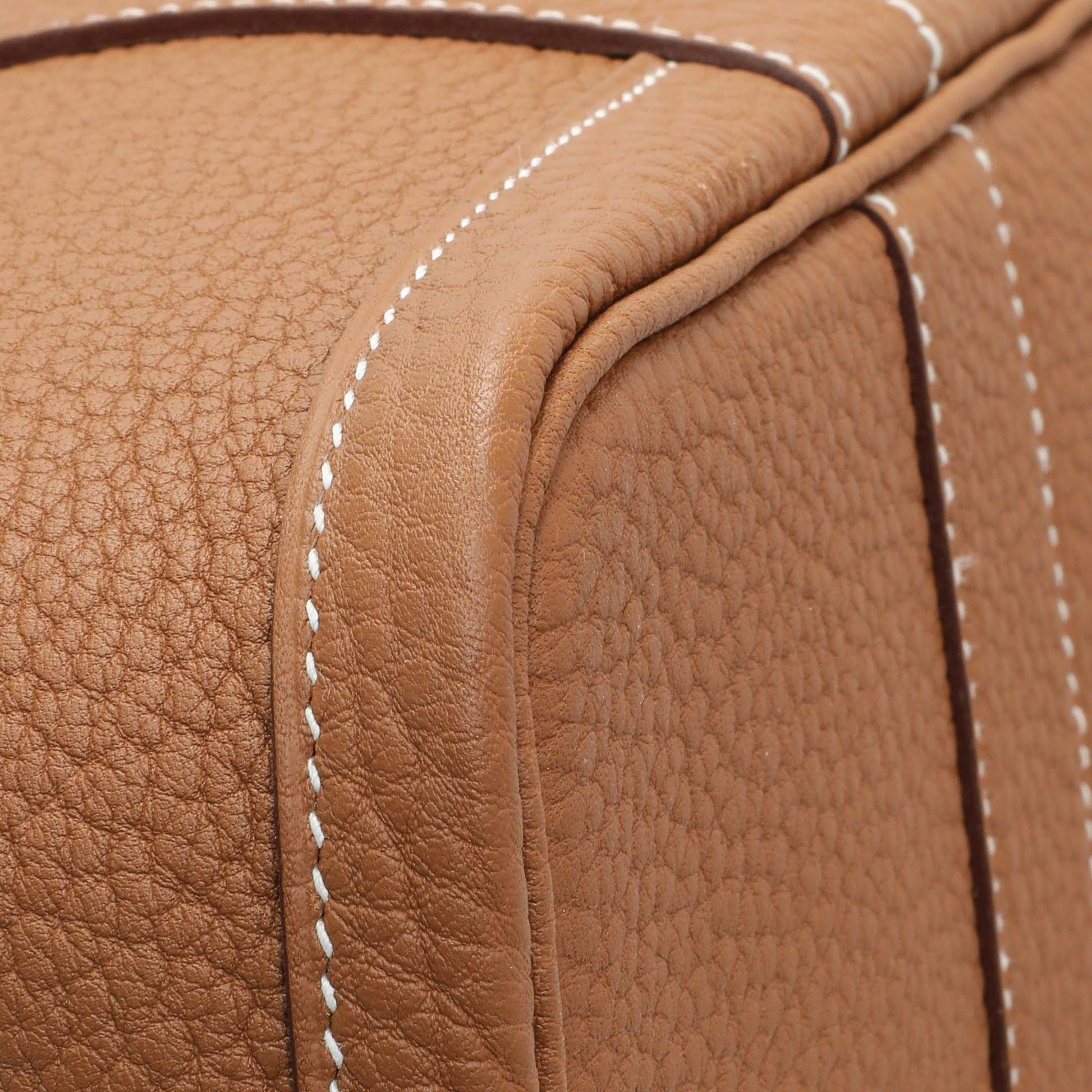 Exclusive Hermes Gold Negonda Garden Party 36 — Top View