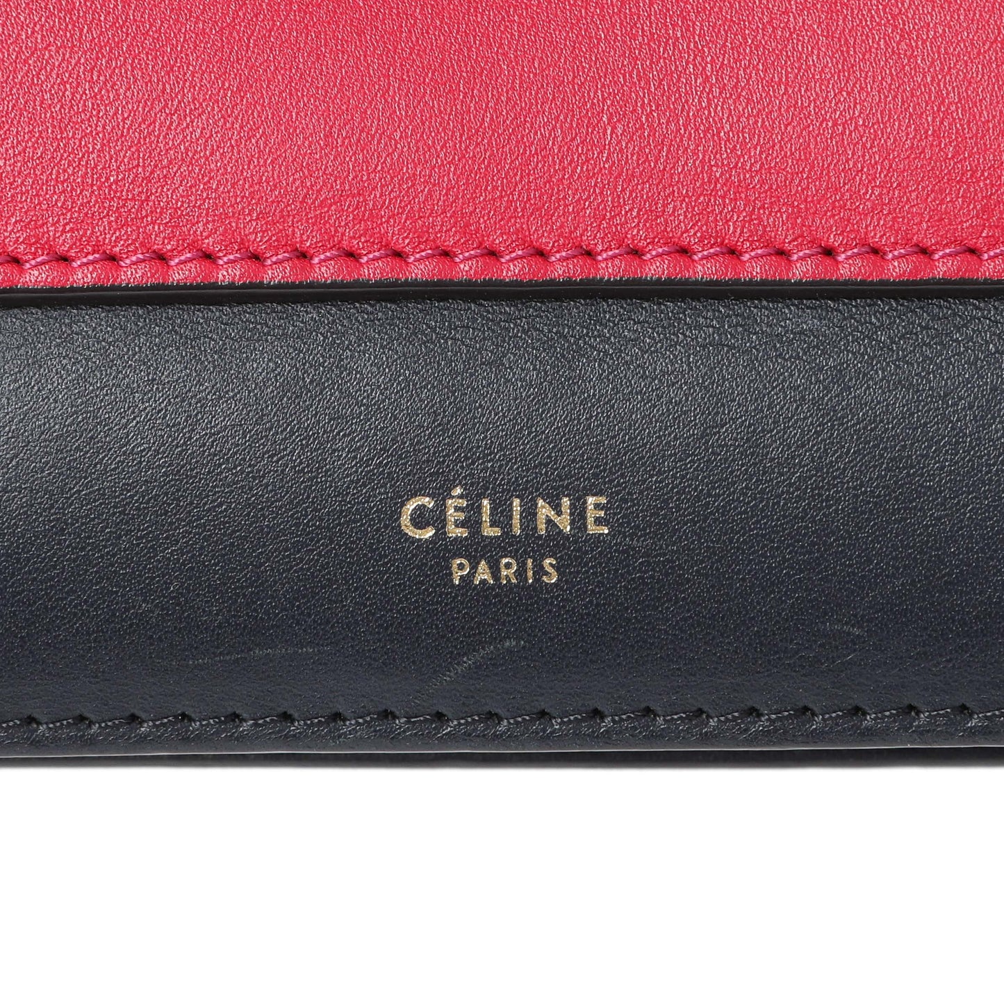 Exclusive Celine Tricolor Calfskin Pocket Envelope Shoulder Bag — Alternate View 9