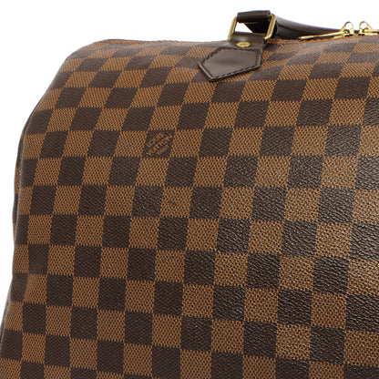 Exclusive Louis Vuitton Damier Ebene Speedy Bandouliere 35 — Alternate View 11