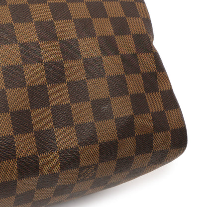 Exclusive Louis Vuitton Damier Ebene Speedy Bandouliere 35 — Alternate View 12