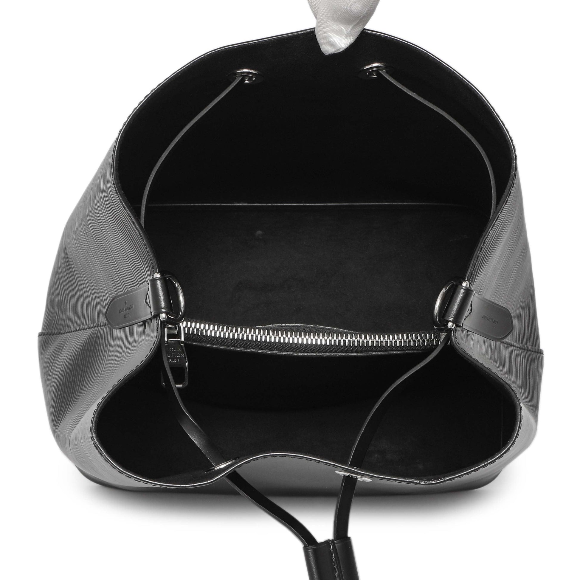 Exclusive Louis Vuitton Black Epi NeoNoe — Alternate View 8