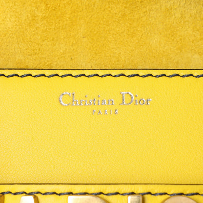 Exclusive Christian Dior Yellow Suede Mosaic of Mirrors Mini J'Adior Chain Flap — Alternate View 9
