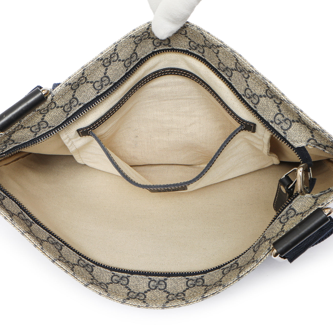 Exclusive Gucci GG Plus Monogram Large Flat Messenger Bag — Alternate View 7