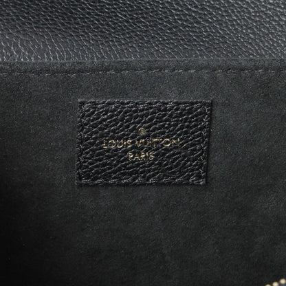 Exclusive Louis Vuitton Black Empreinte Pochette Metis East West — Alternate View 9
