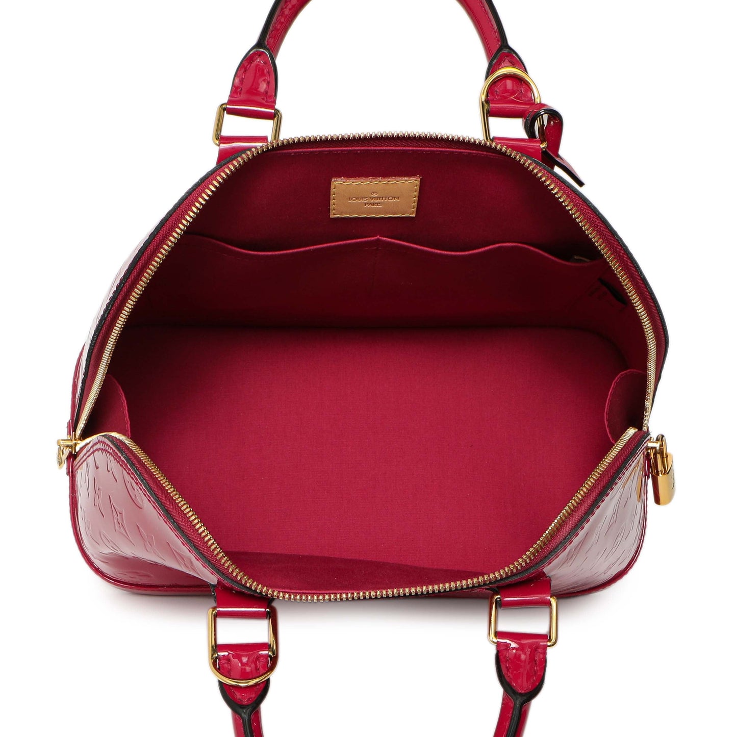 Exclusive Louis Vuitton Rose Indien Vernis Alma PM — Alternate View 8