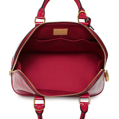 Exclusive Louis Vuitton Rose Indien Vernis Alma PM — Alternate View 8
