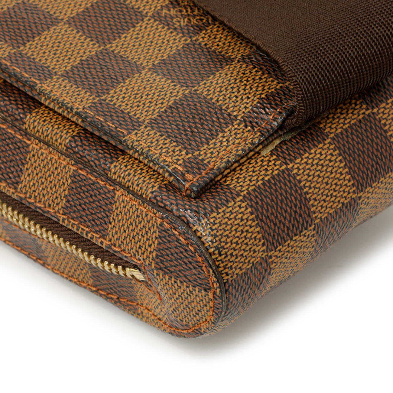 Exclusive Louis Vuitton Damier Ebene Geronimos — Top View