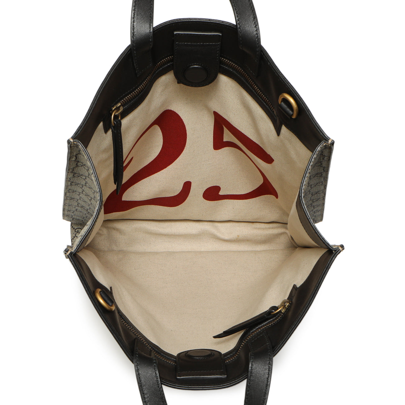 Exclusive Gucci Soft GG Supreme Monogram Blind For Love Vertical Tote — Alternate View 9