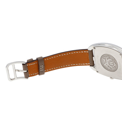 Exclusive Hermes Stainless Steel Cape Cod Tonneau GM CT1.710 — Top View