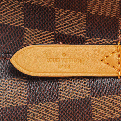 Exclusive Louis Vuitton Safran Damier Ebene Neonoe MM — Detail View