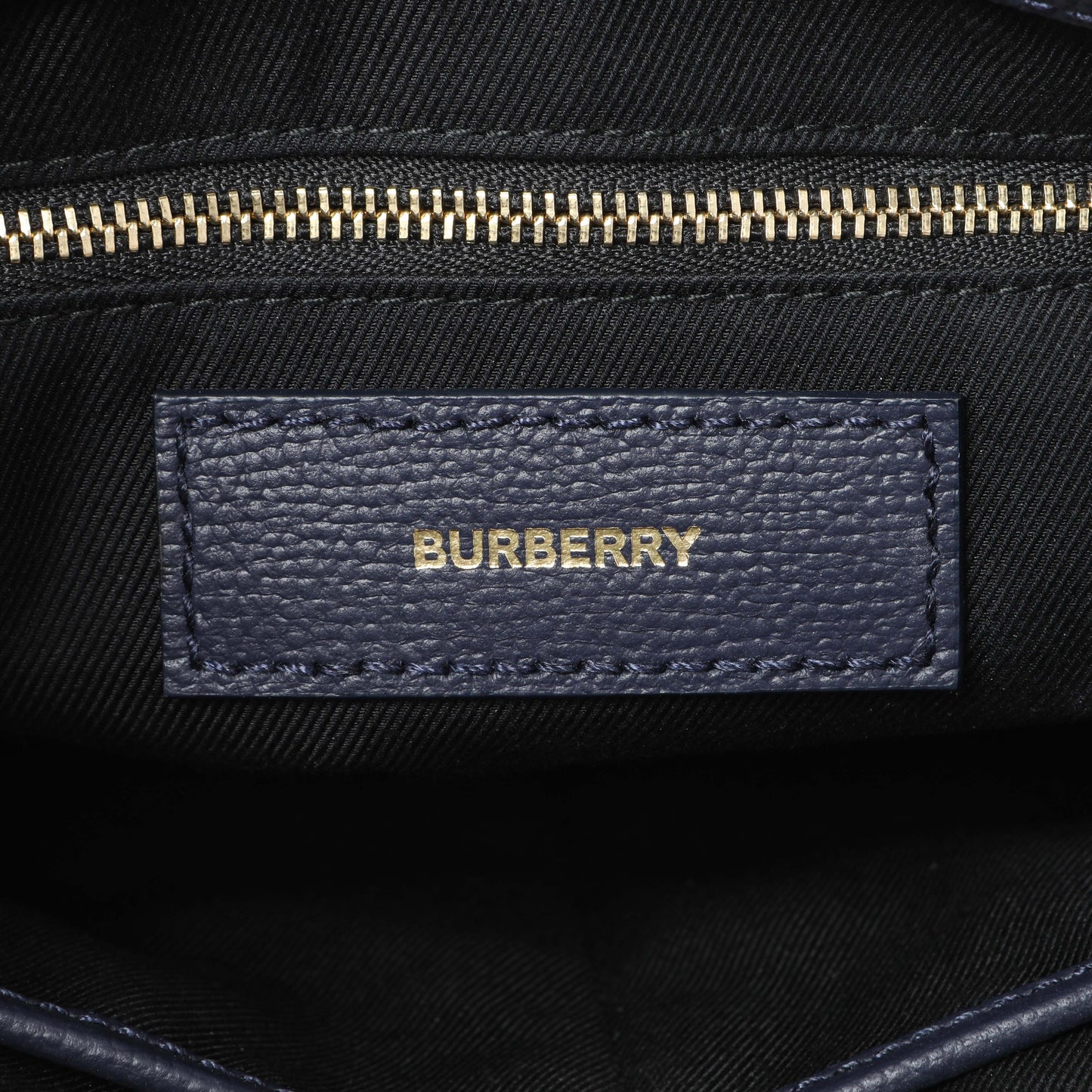 Exclusive Burberry Regency Blue Small Banner Tote — Alternate View 9