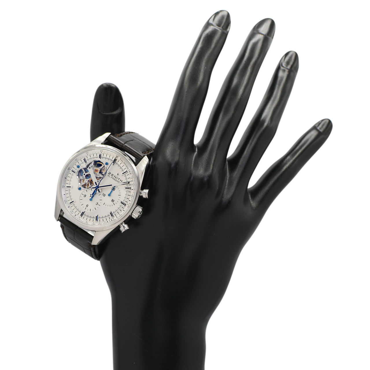 Exclusive Zenith Stainless Steel Chronomaster El Primero Open 03.2040.4061/01.C494 — Detail View