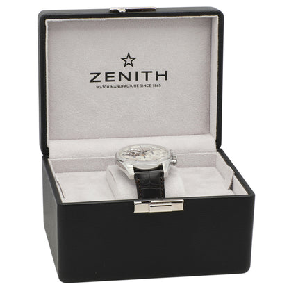 Exclusive Zenith Stainless Steel Chronomaster El Primero Open 03.2040.4061/01.C494 — Lifestyle View