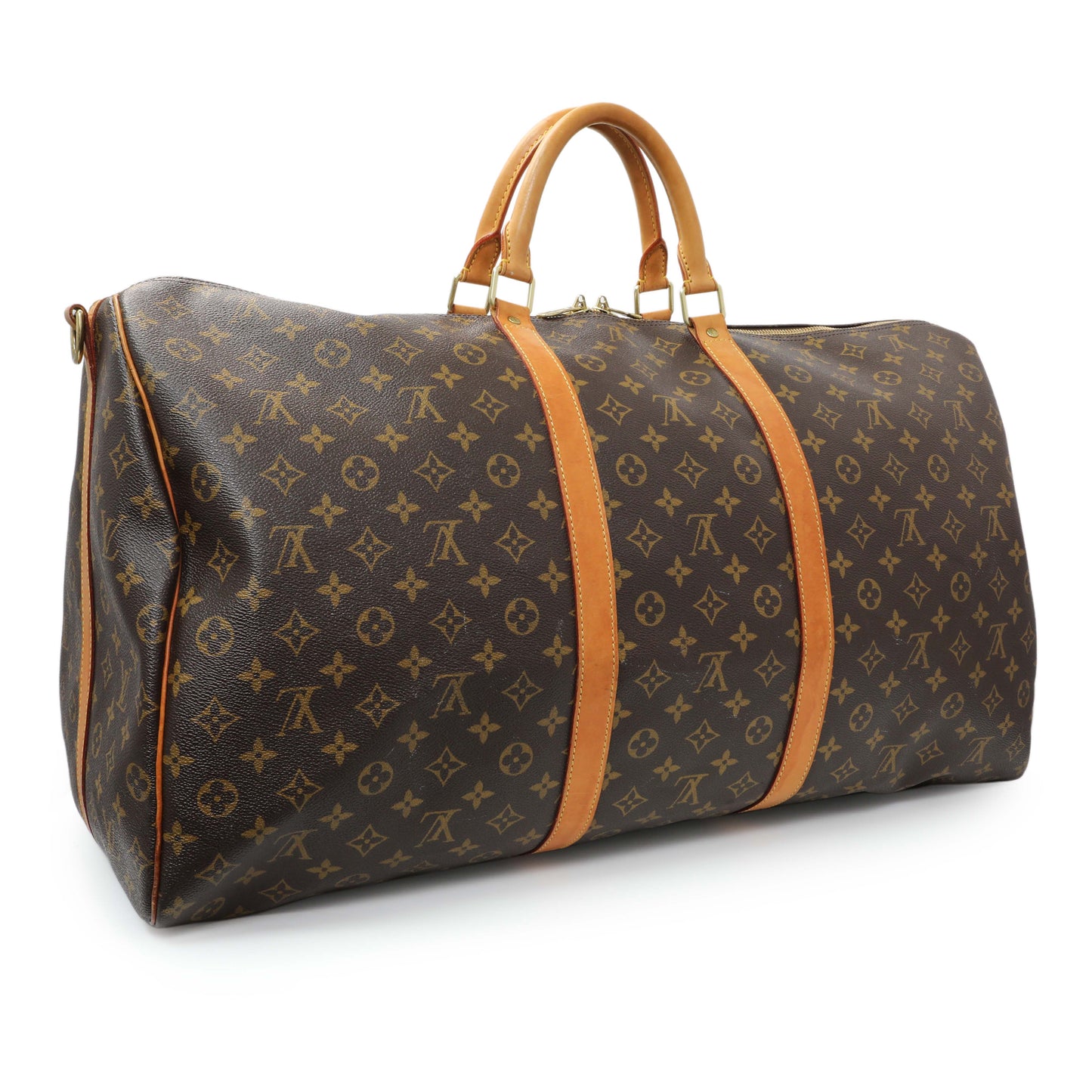Exclusive Louis Vuitton Monogram Keepall 60 — Side View