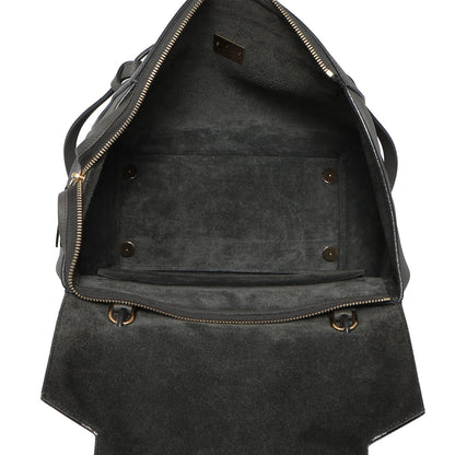 Exclusive Celine Grey Grained Calfskin Mini Belt Bag — Alternate View 9
