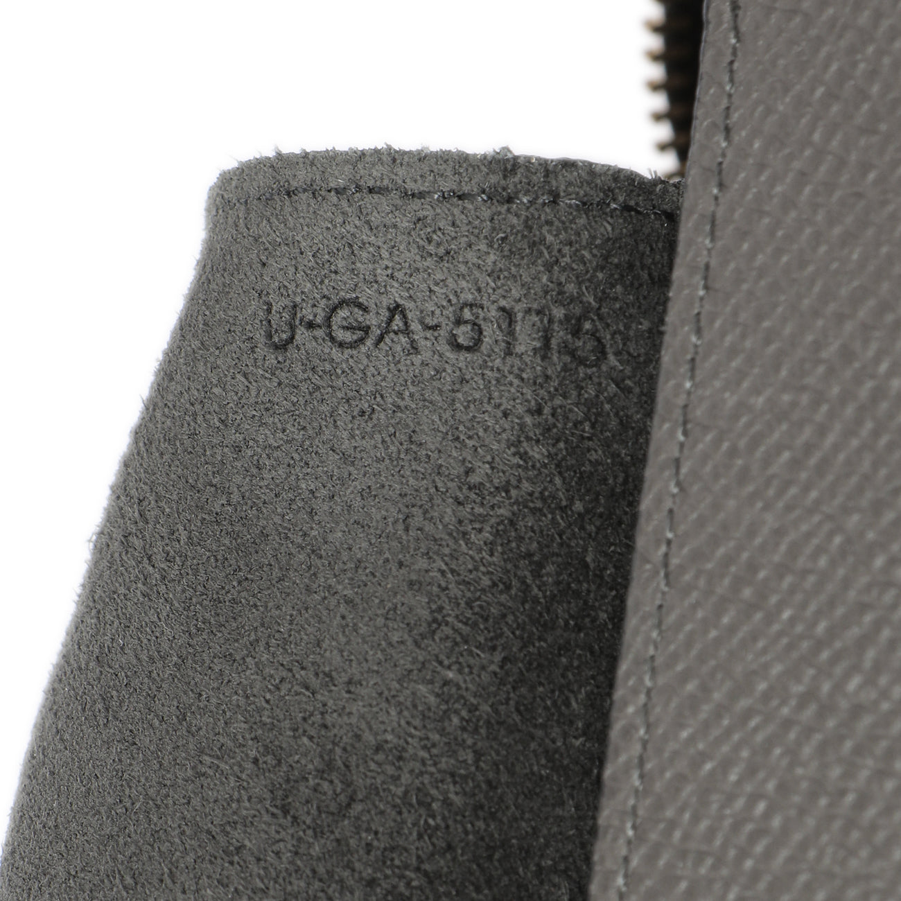 Exclusive Celine Grey Grained Calfskin Mini Belt Bag — Alternate View 11