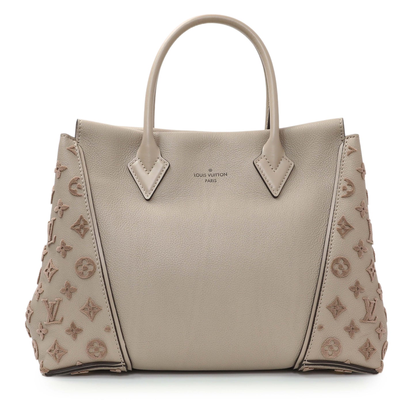 Exclusive Louis Vuitton Galet Veau Cachemire Tote W PM — Front View
