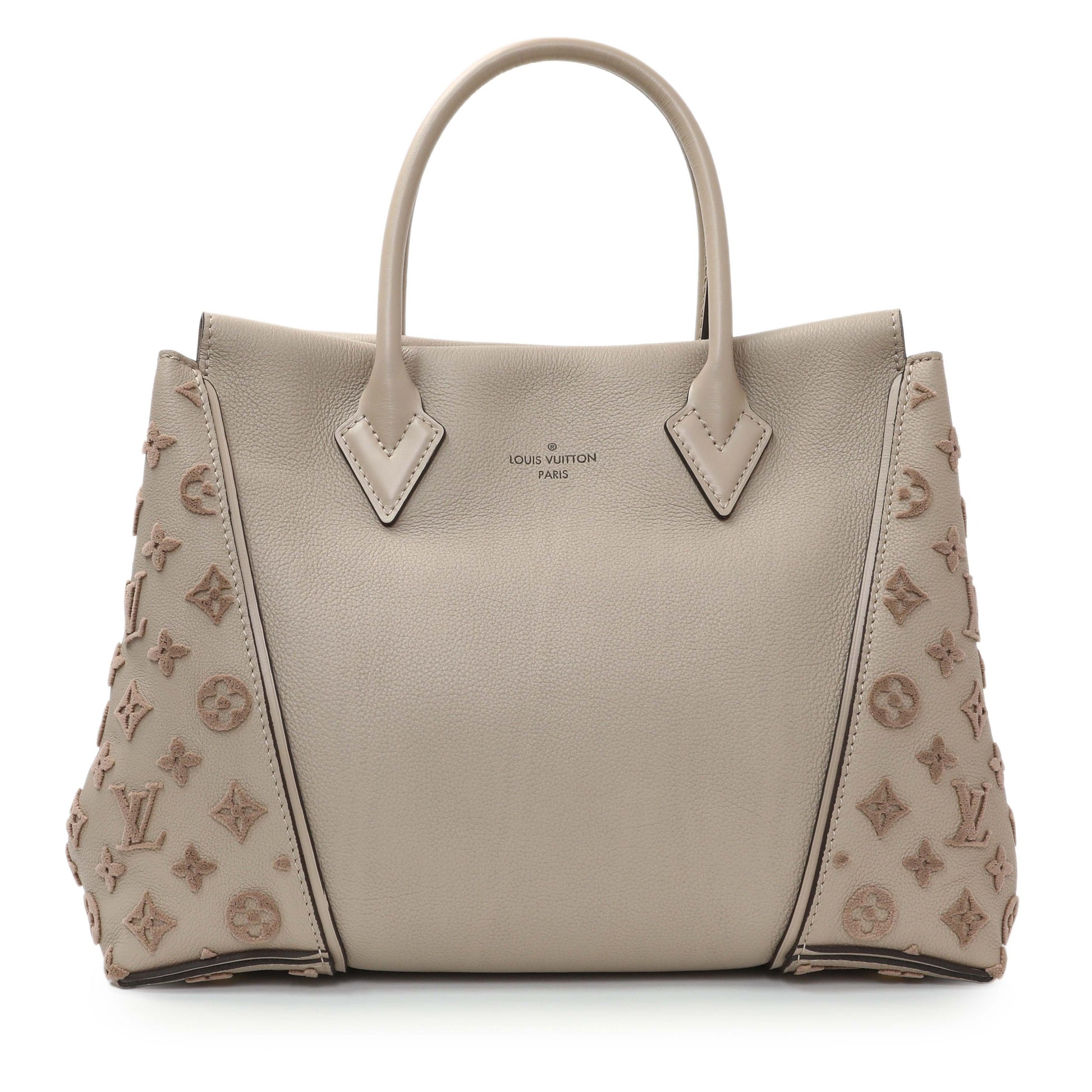 Exclusive Louis Vuitton Galet Veau Cachemire Tote W PM — Front View