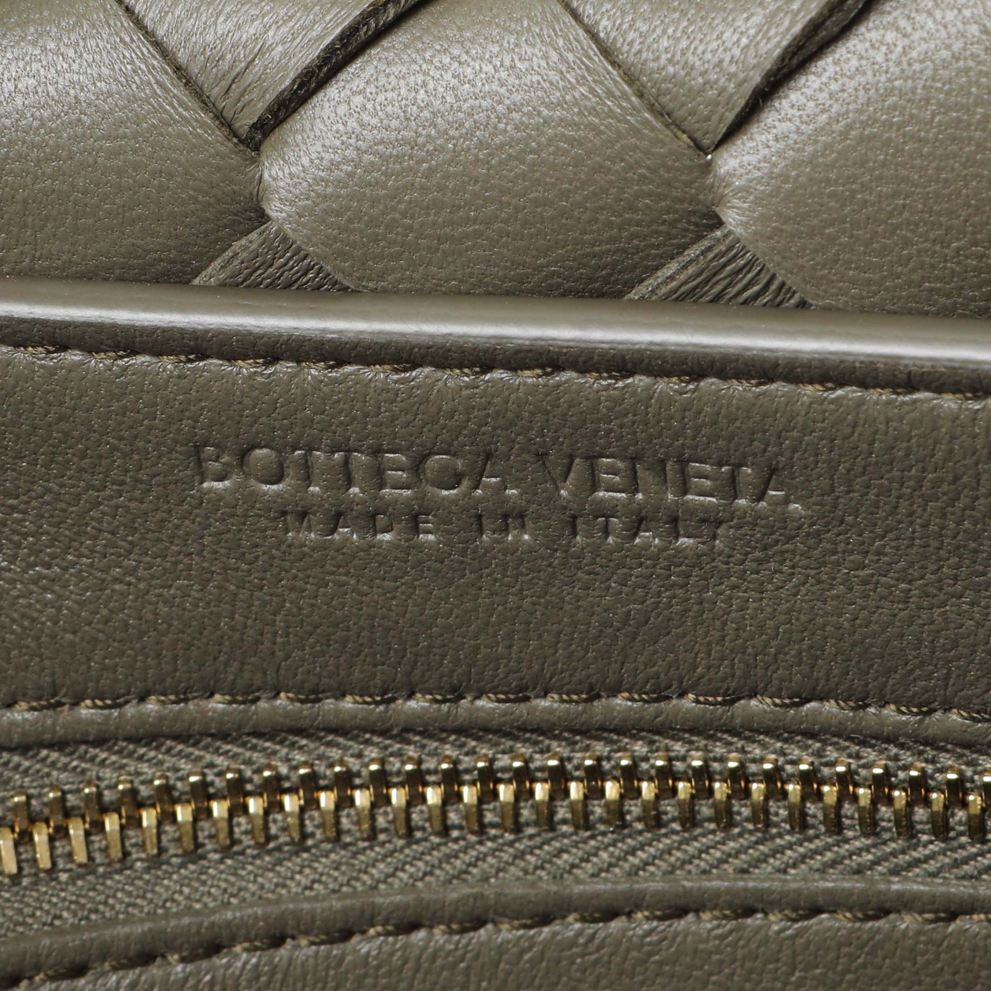 Exclusive Bottega Veneta Pickle Intrecciato Small Andiamo — Lifestyle View