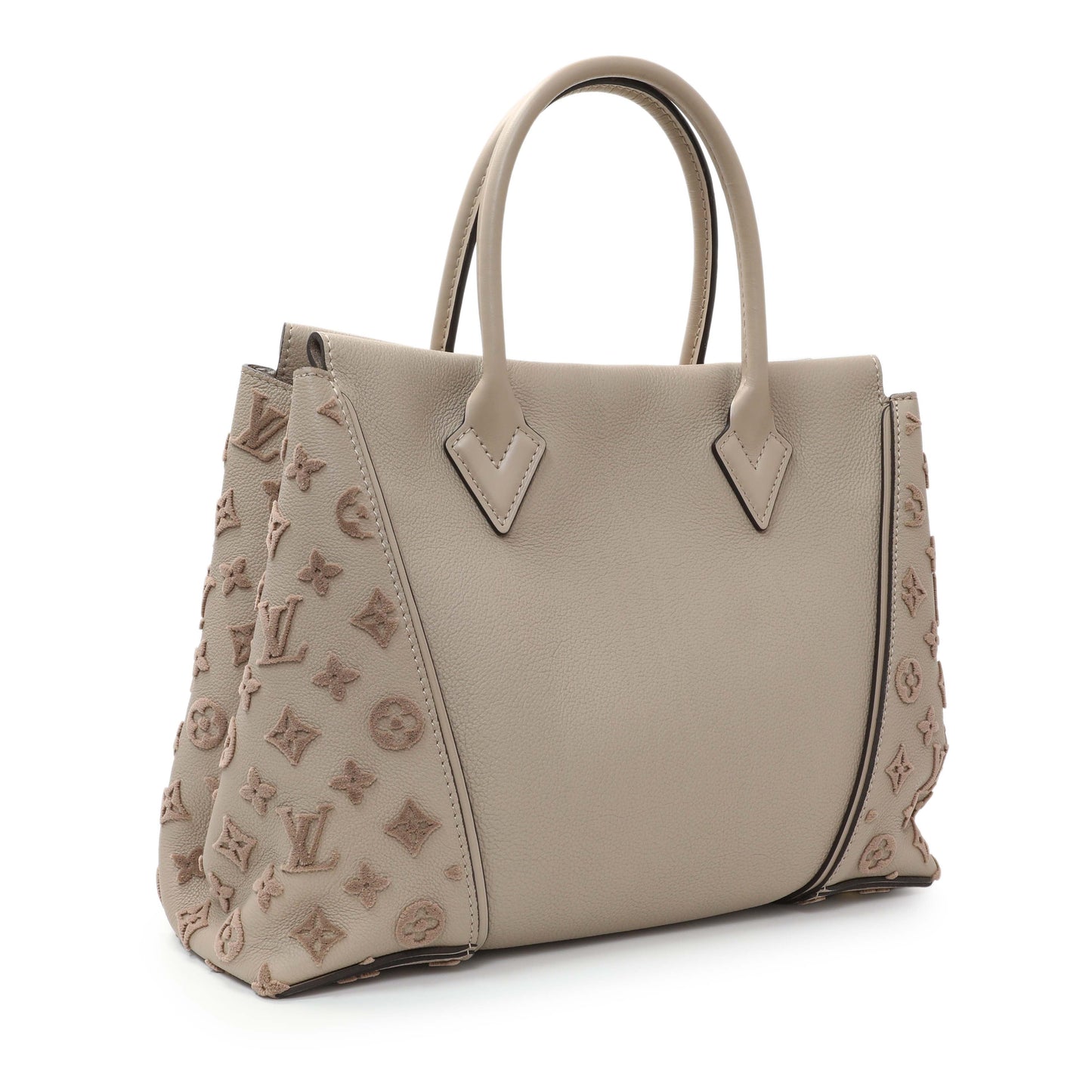 Exclusive Louis Vuitton Galet Veau Cachemire Tote W PM — Side View