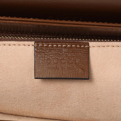 Exclusive Gucci GG Supreme Monogram Medium Horsebit 1955 Shoulder Bag — Detail View
