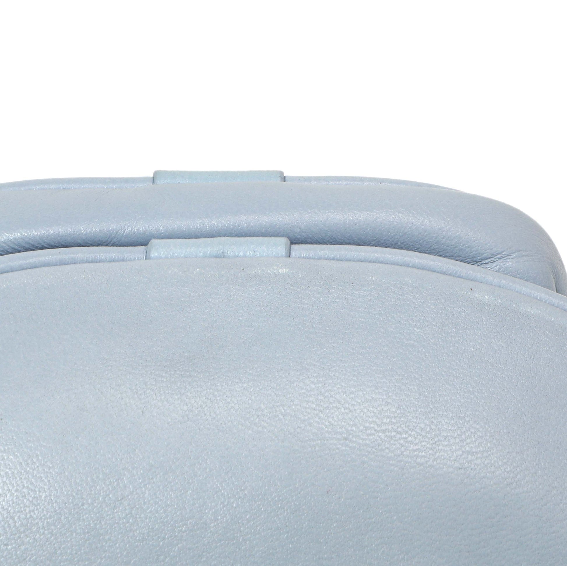 Exclusive Alexander Wang Blue Lambskin Mini Attica Belt Bag — Lifestyle View