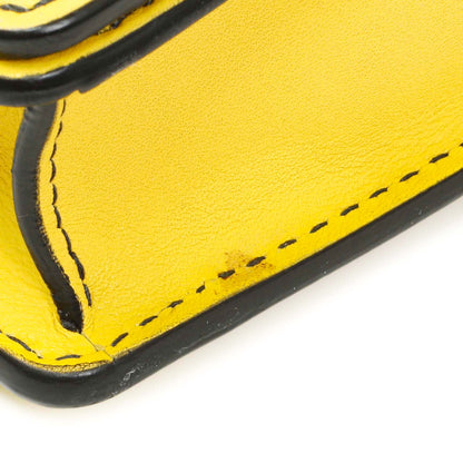 Exclusive Christian Dior Yellow Suede Mosaic of Mirrors Mini J'Adior Chain Flap — Alternate View 12