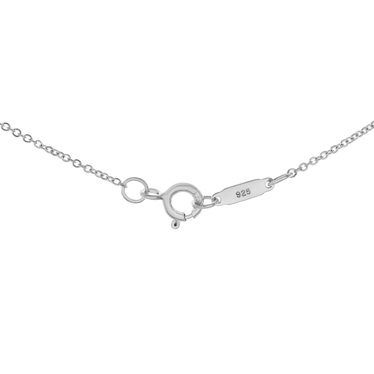 Exclusive Tiffany & Co. Sterling Silver 1837 Interlocking Circles Pendant — Top View