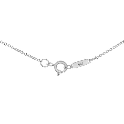 Exclusive Tiffany & Co. Sterling Silver 1837 Interlocking Circles Pendant — Top View